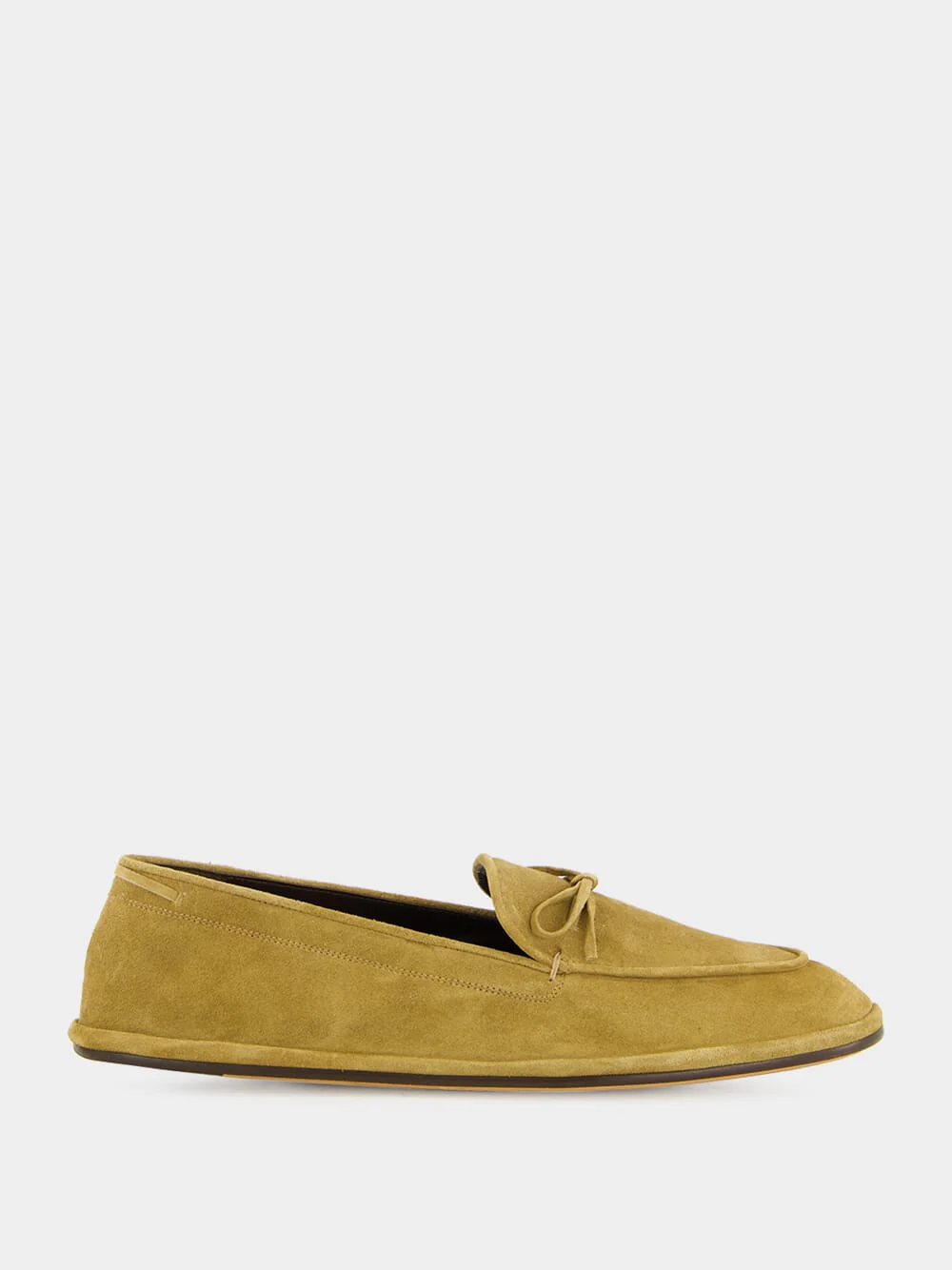 Taupe Suede Parker Moccasins