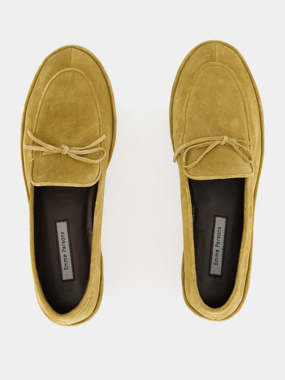 Taupe Suede Parker Moccasins - Image 5