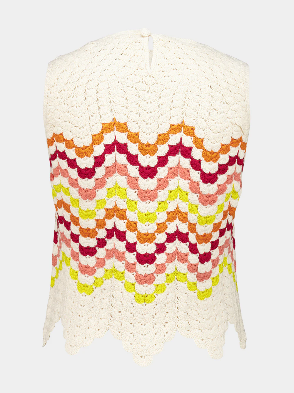 Cuenca Hand-Crocheted Cotton Tank Top - Image 2