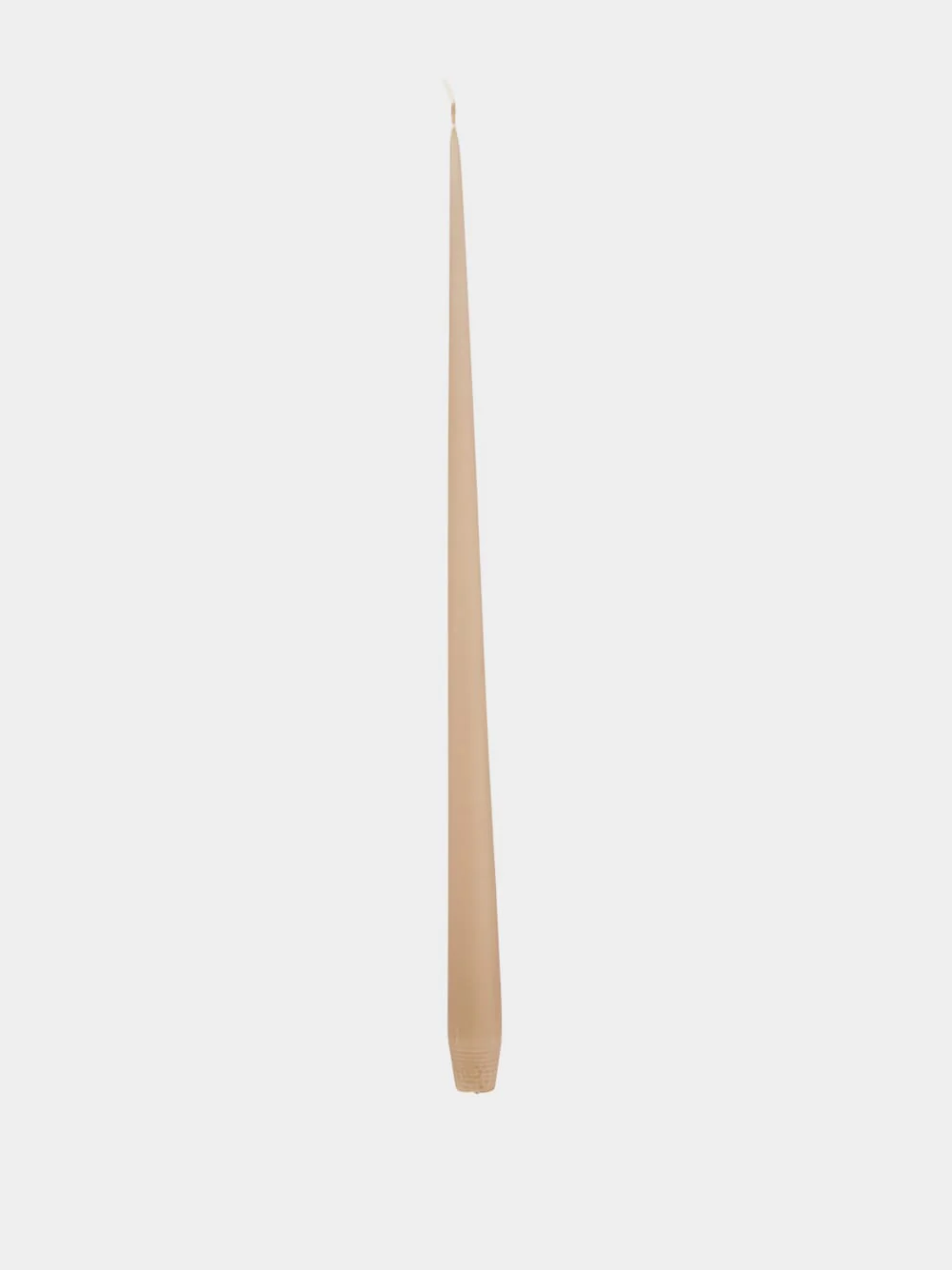 Taper Candle 42cm Soft Clay