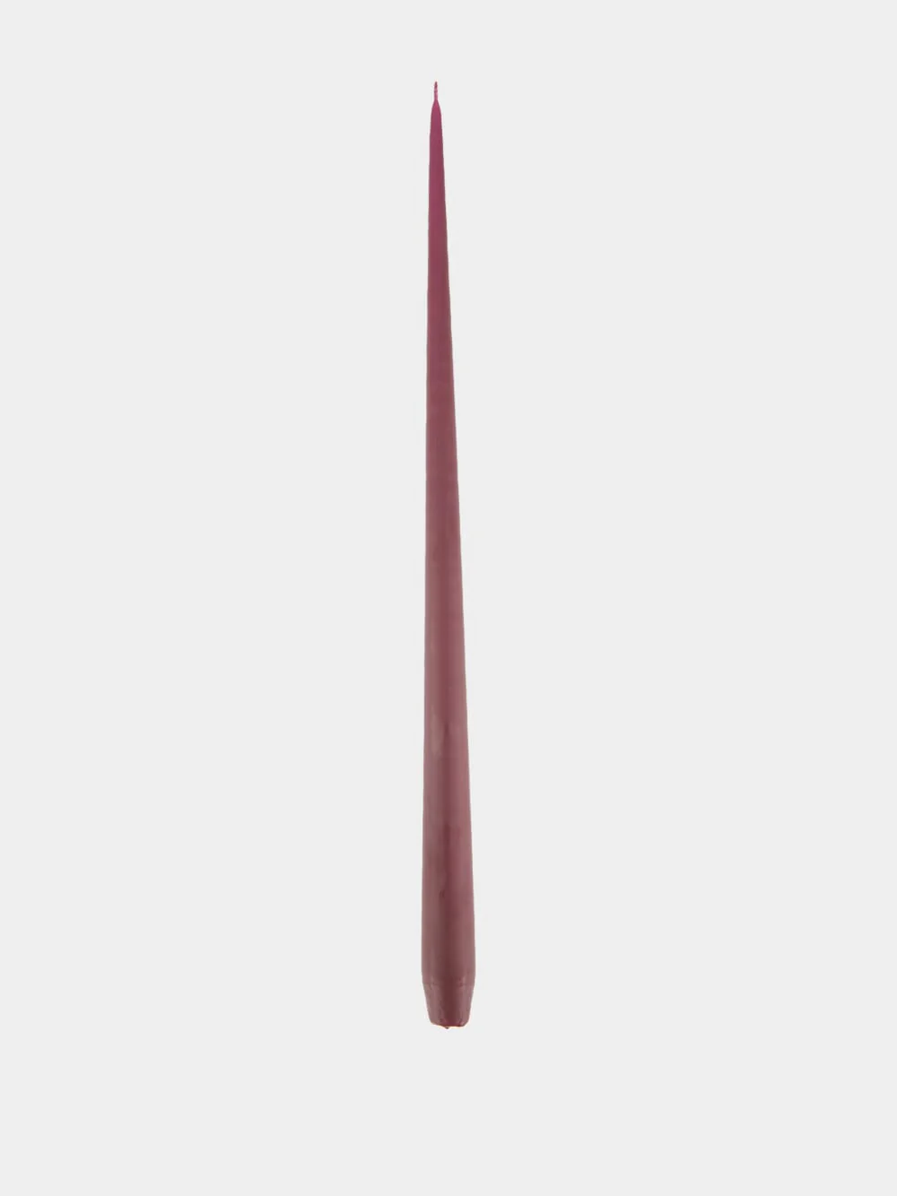 Taper Candle 42cm Aubergine