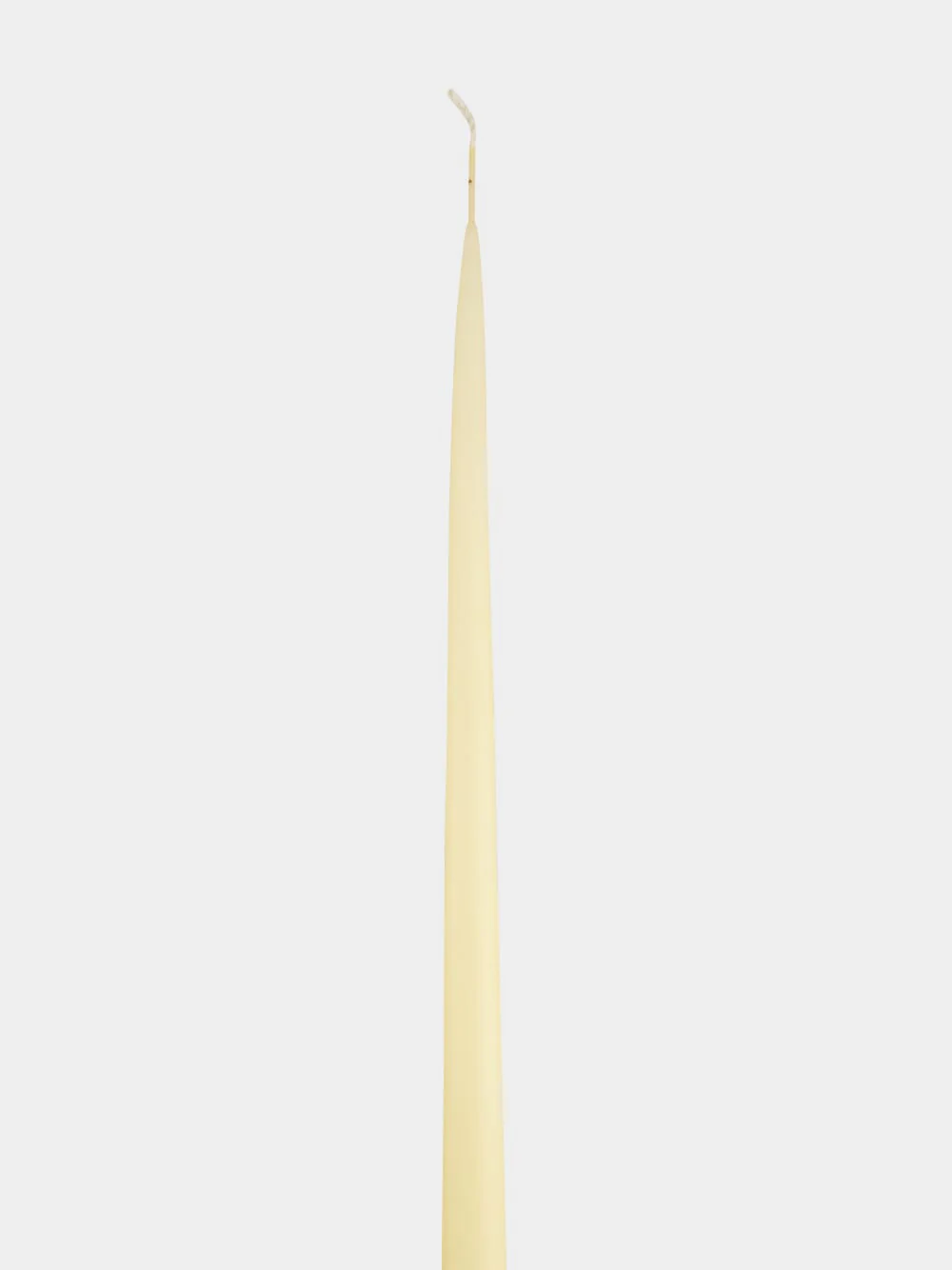 Slim Buttermilk Candle 32cm - Image 3
