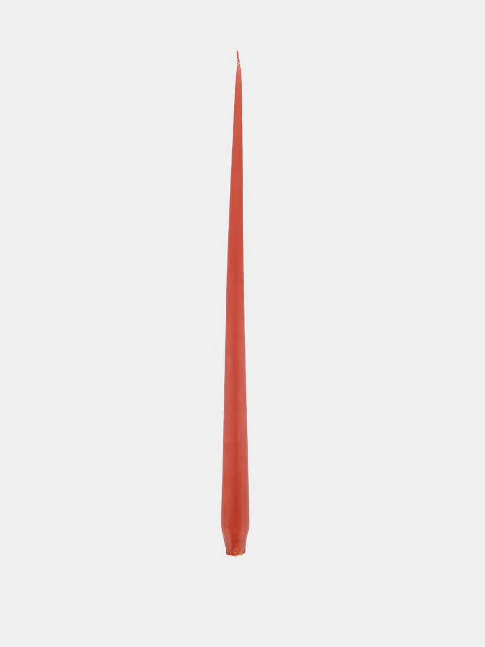 Taper Candle 42cm aged rust