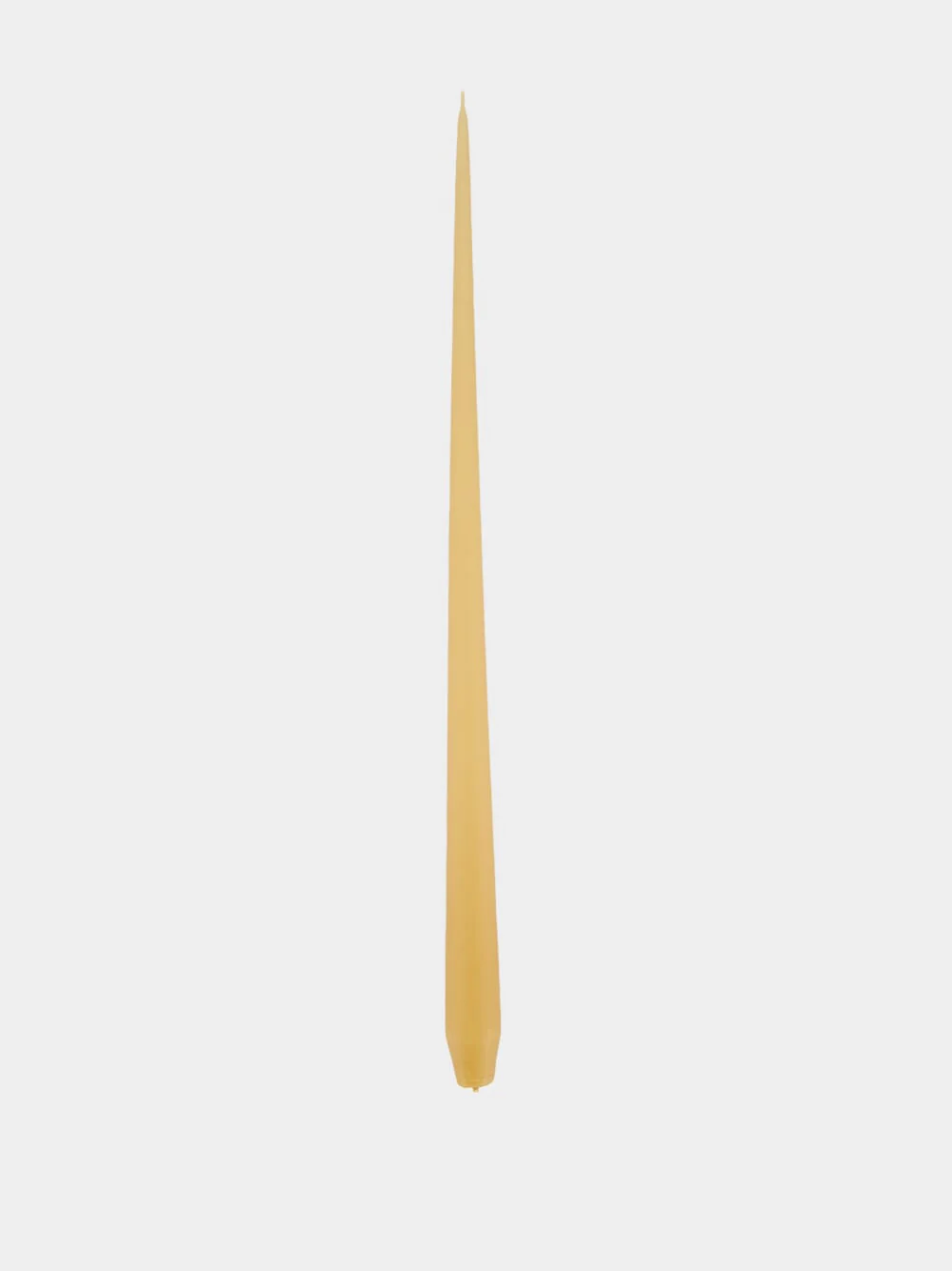 Taper Candle 42cm almond butter