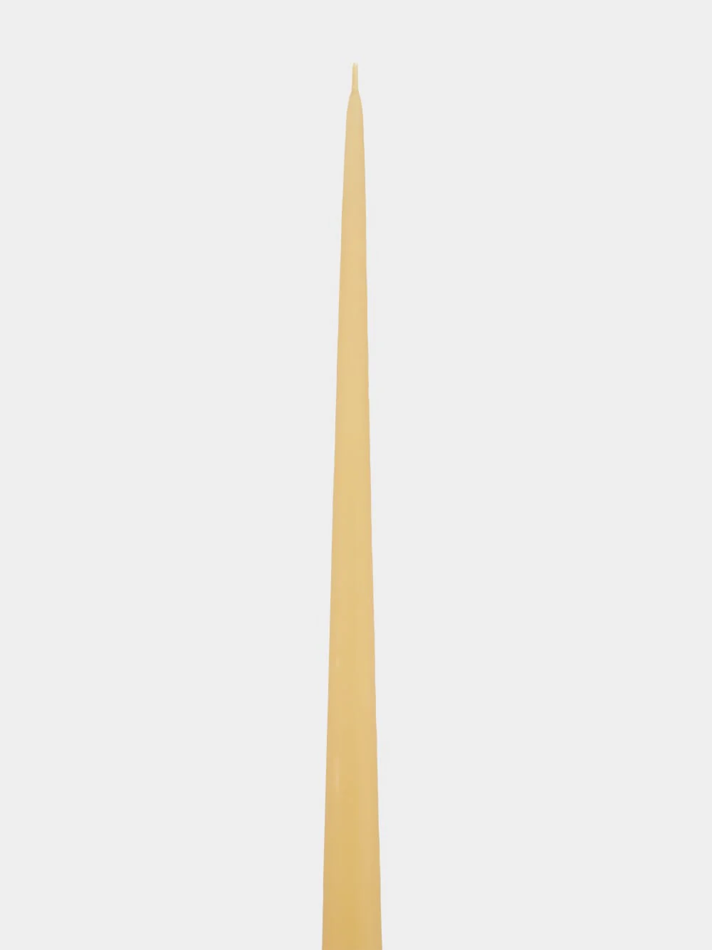Taper Candle 42cm almond butter - Image 2