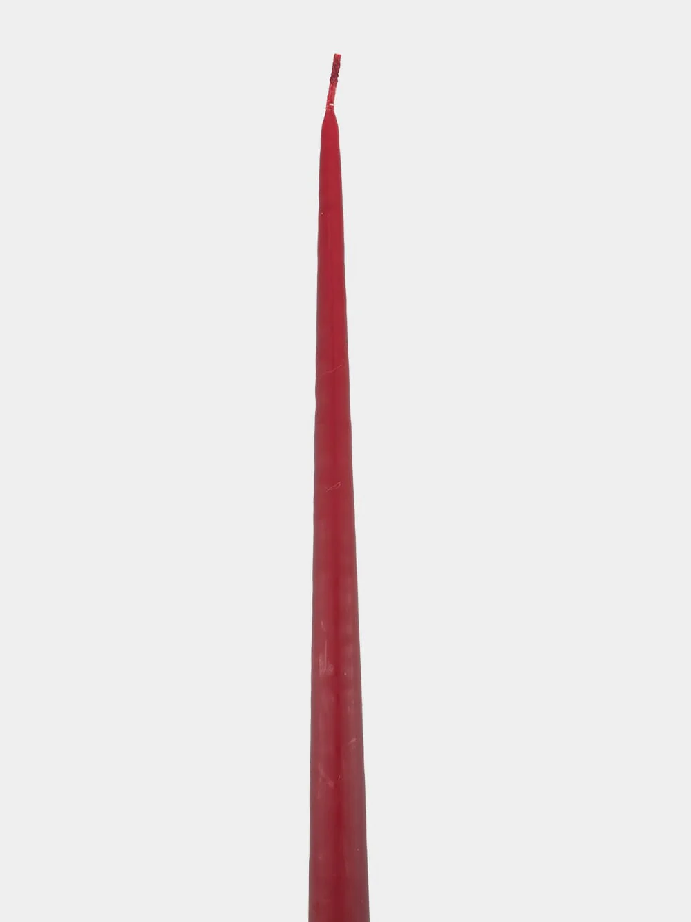 Taper Candle 42cm deep wine - Image 2