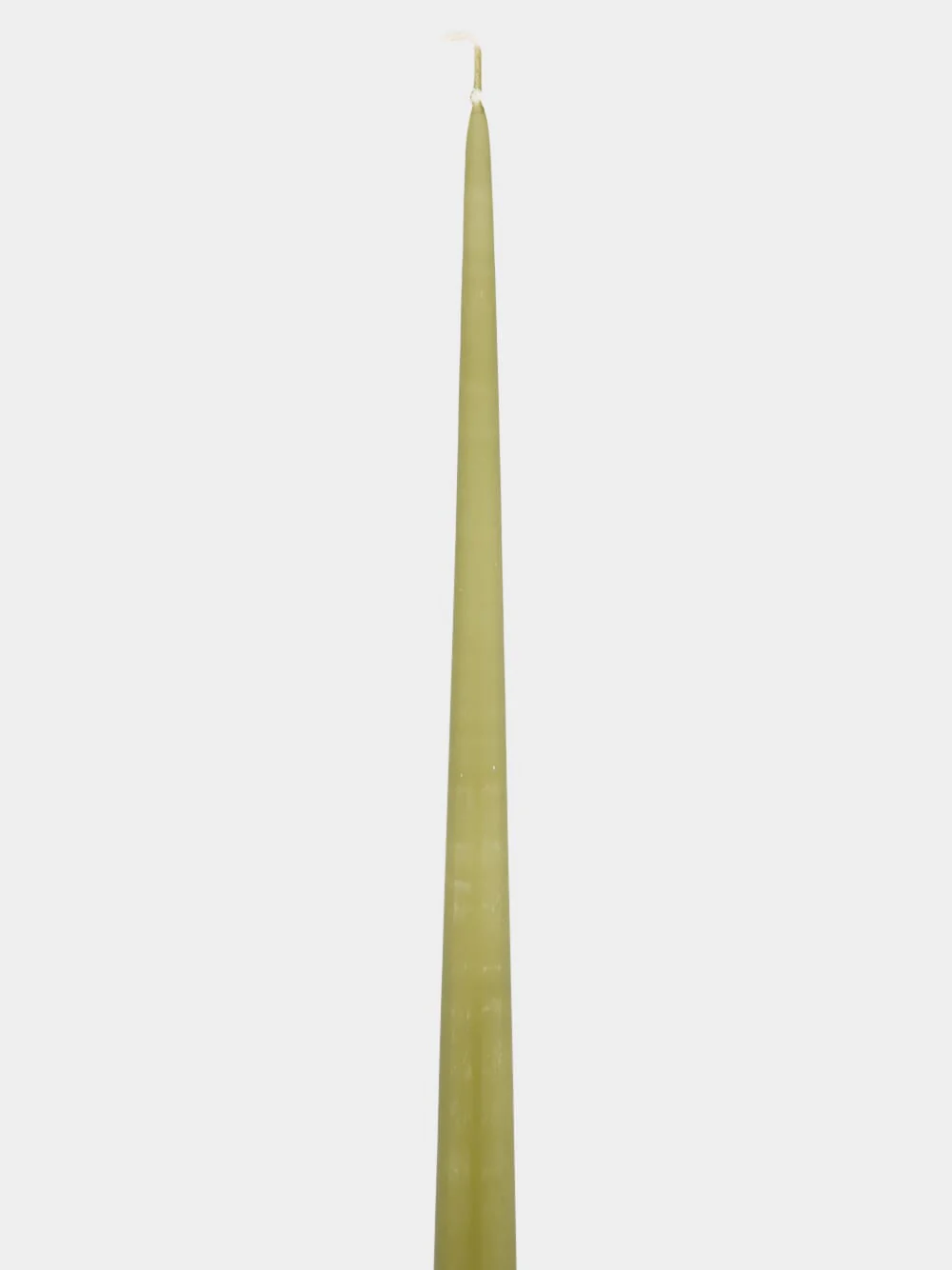 Taper Candle 42cm olive glow - Image 2