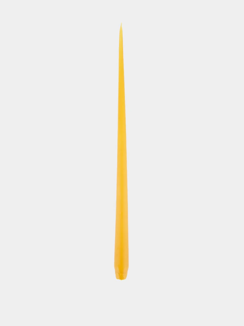 Taper Candle 42cm Amber
