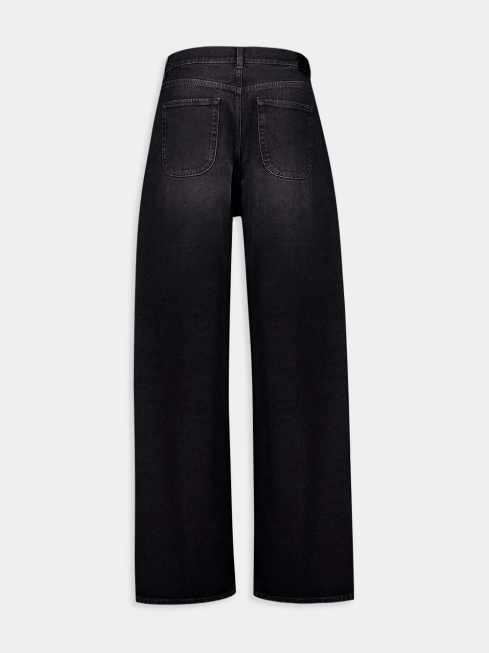 Eyelet Wide-Leg Jeans - Image 3