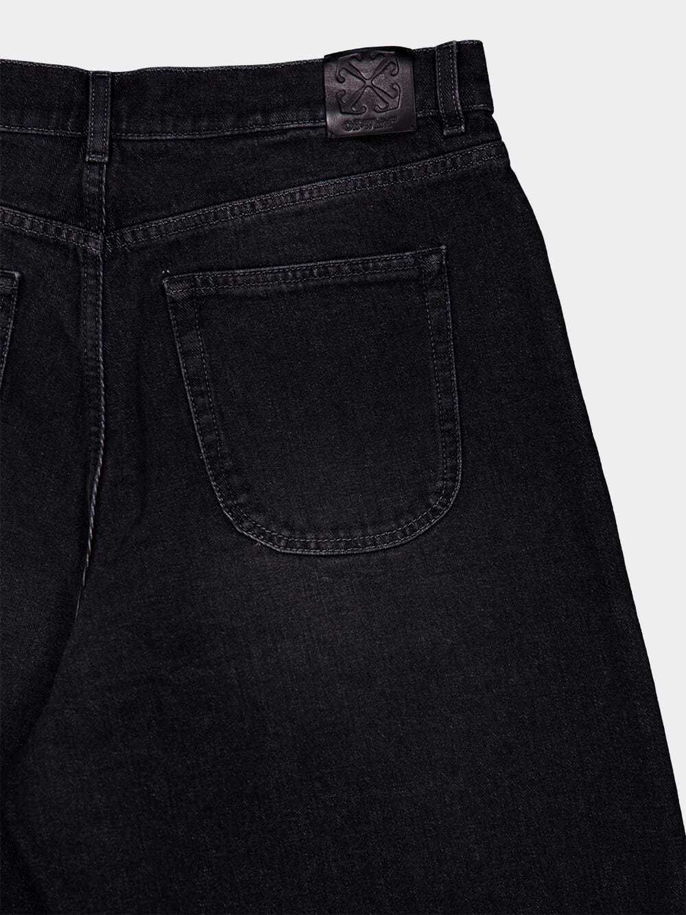 Eyelet Wide-Leg Jeans - Image 9