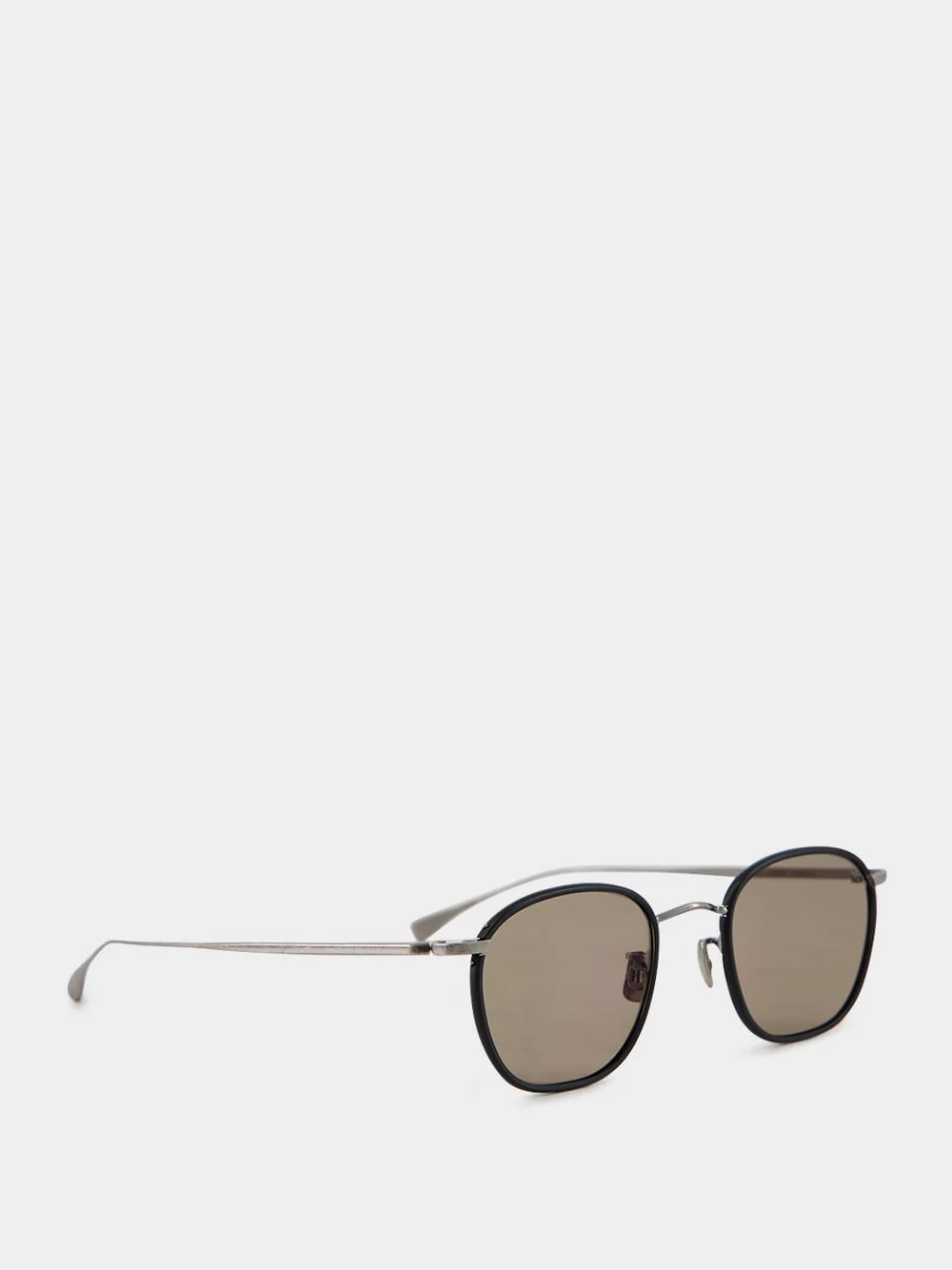 Black 108 Round Sunglasses - Image 2