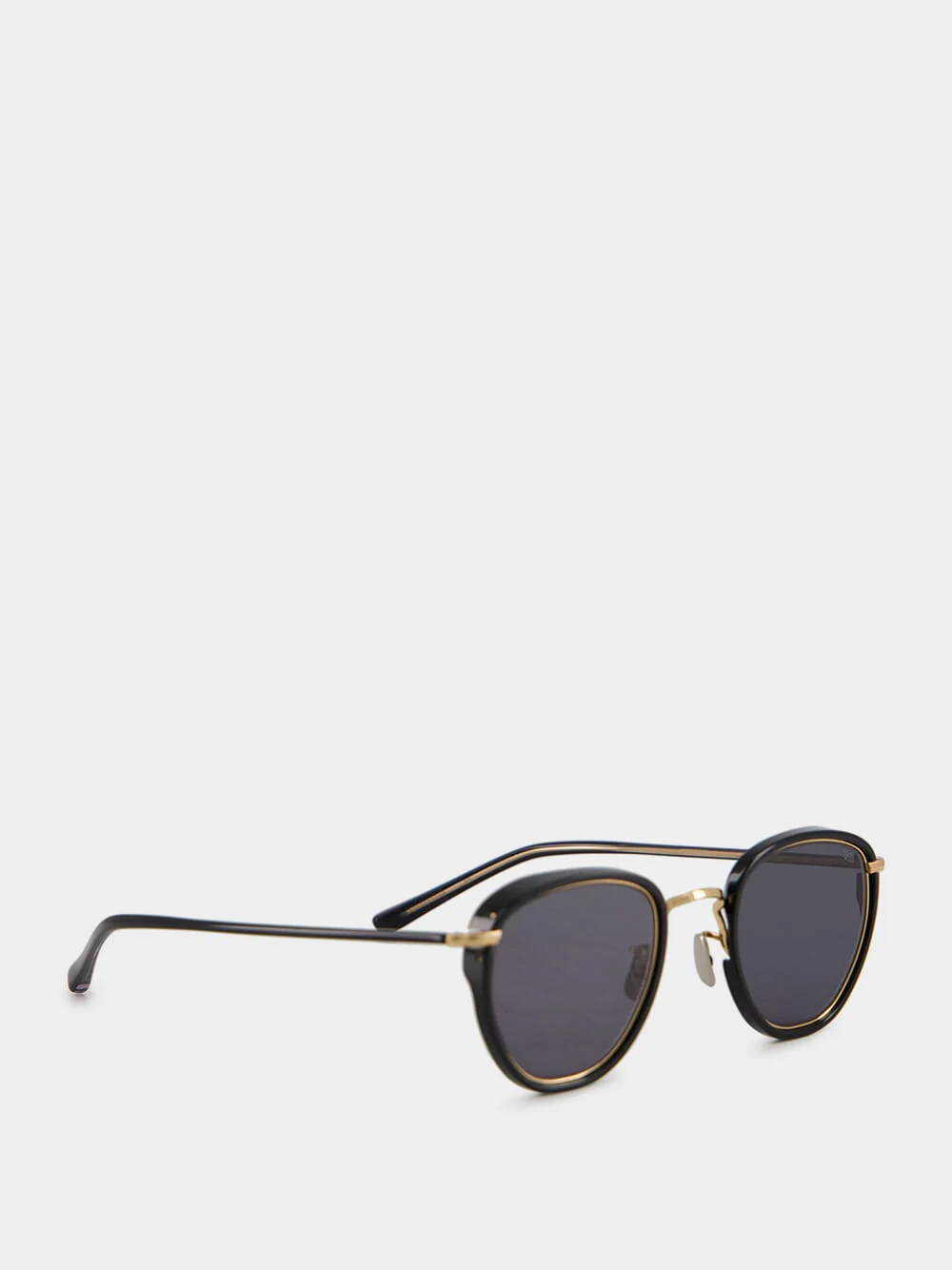 Black 717E Round Sunglasses - Image 2