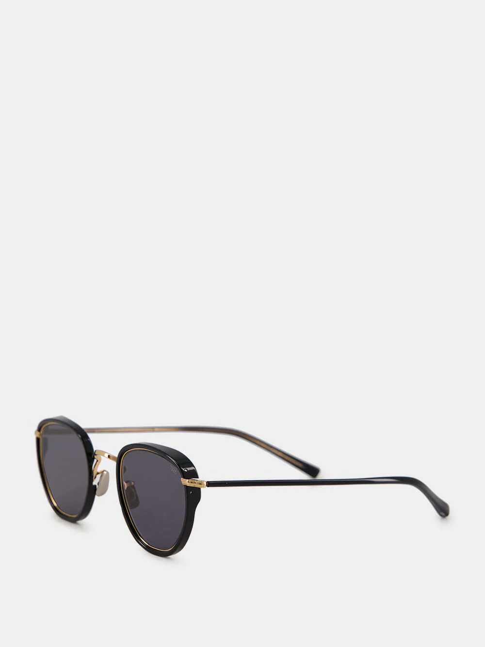 Black 717E Round Sunglasses - Image 3