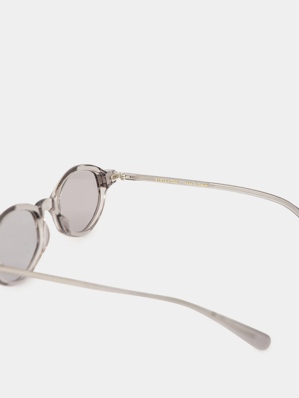 Smoke Grey 799E Round Sunglasses - Image 4