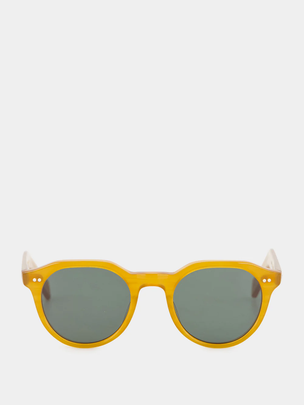 Mandarin Orange Lubin-E Oval Sunglasses