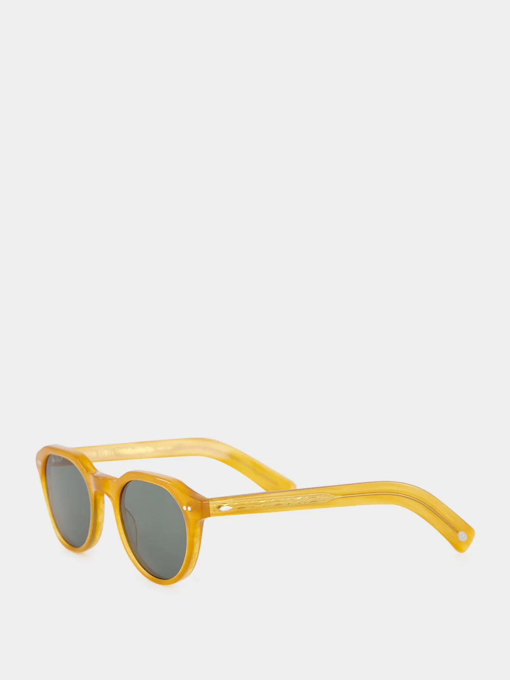 Mandarin Orange Lubin-E Oval Sunglasses - Image 3