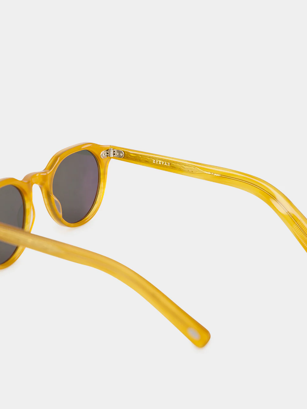 Mandarin Orange Lubin-E Oval Sunglasses - Image 4