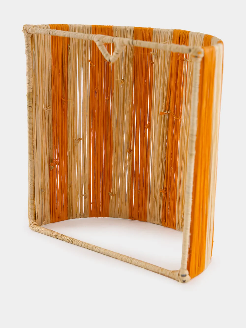 Small Orange Striped Wall Sconce - Image 3