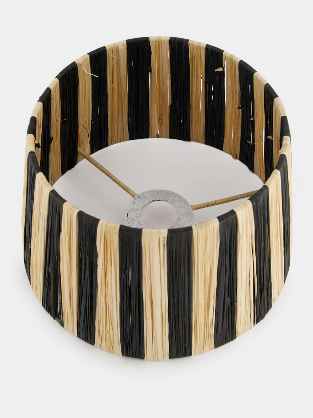 Wicker Black Abat Jour - Image 2
