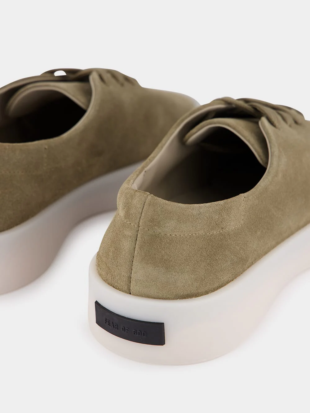 101 Iron Grey Suede Sneakers - Image 6