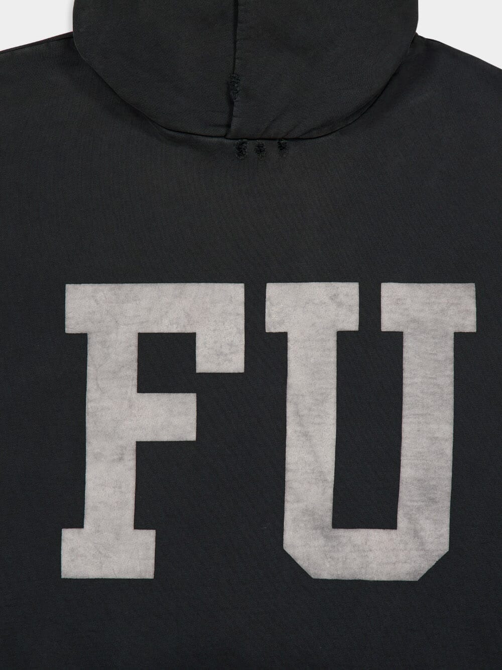 Black Cotton Qualified Hooded Sweatshirt - Image 5