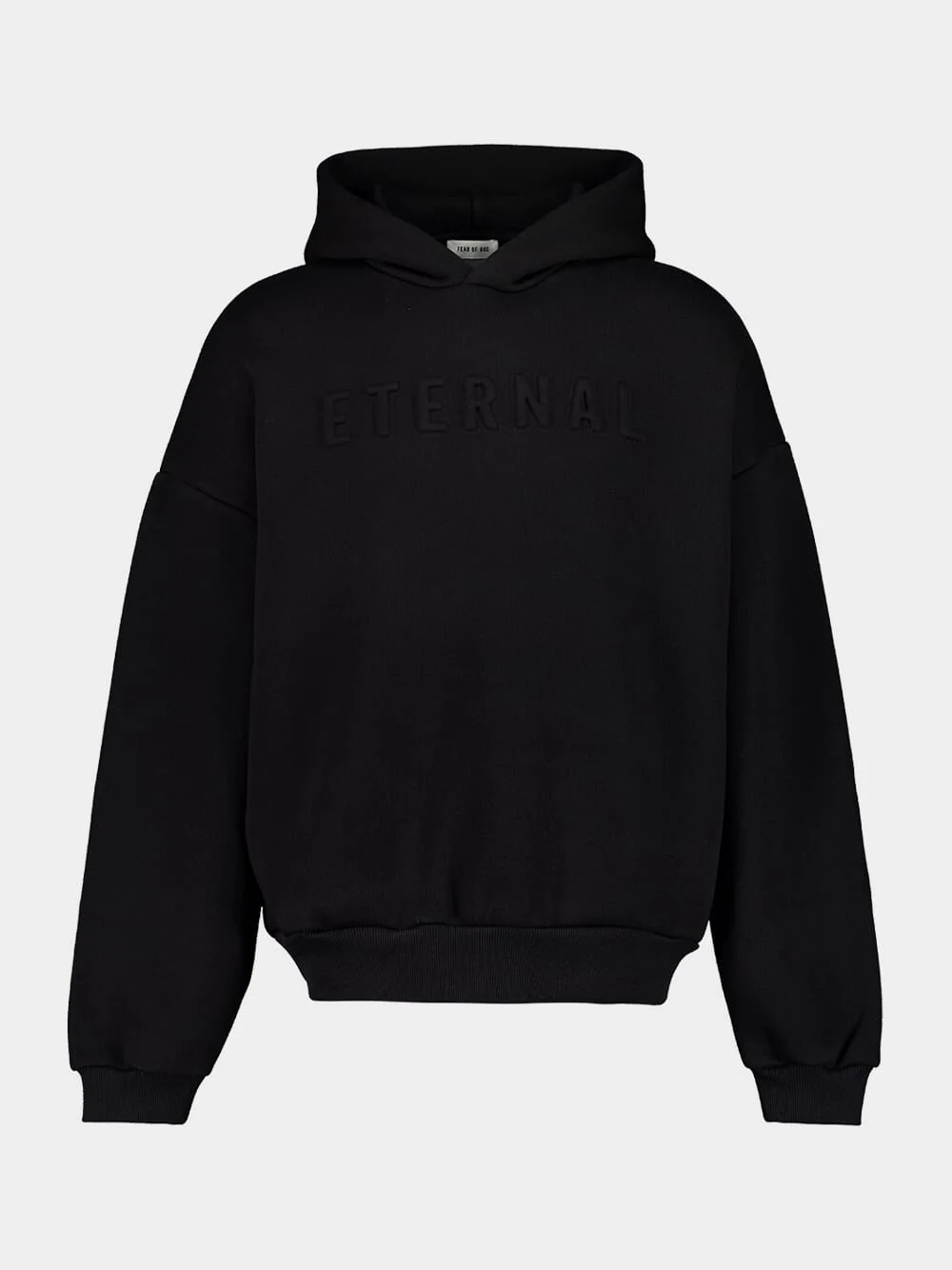 Black Eternal Embossed Sweatshirt