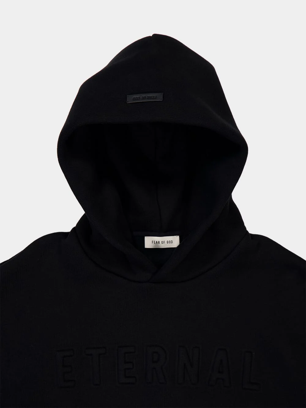 Black Eternal Embossed Sweatshirt - Image 3