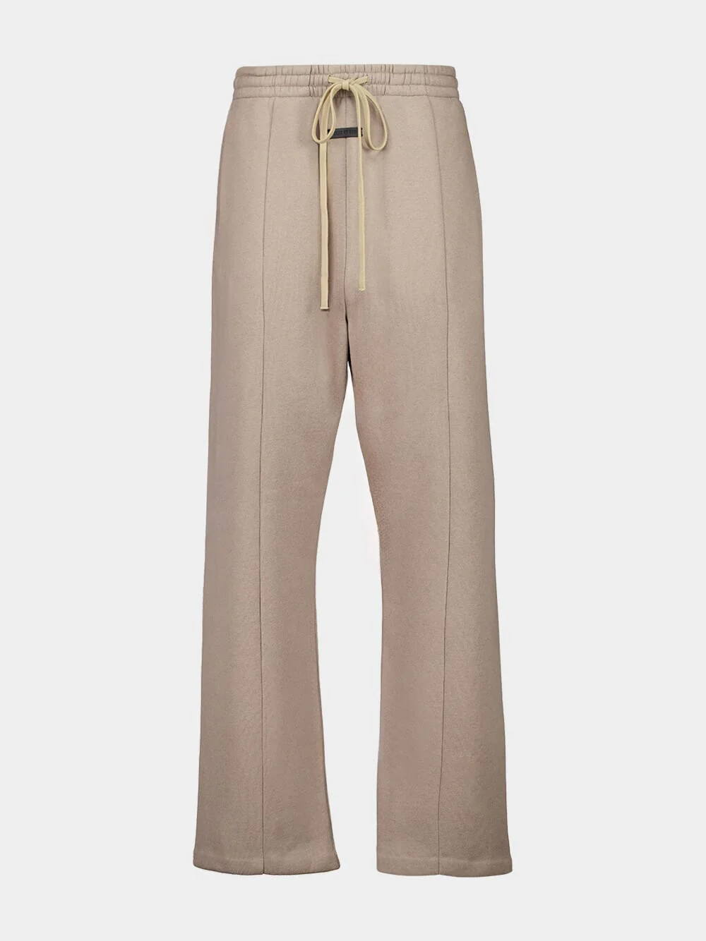 Dusty Beige Cotton Cashmere Relaxed Sweatpant