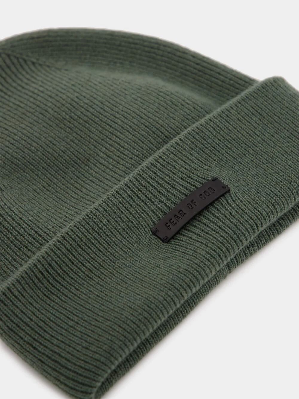 Eucalyptus Green Cashmere Beanie - Image 3
