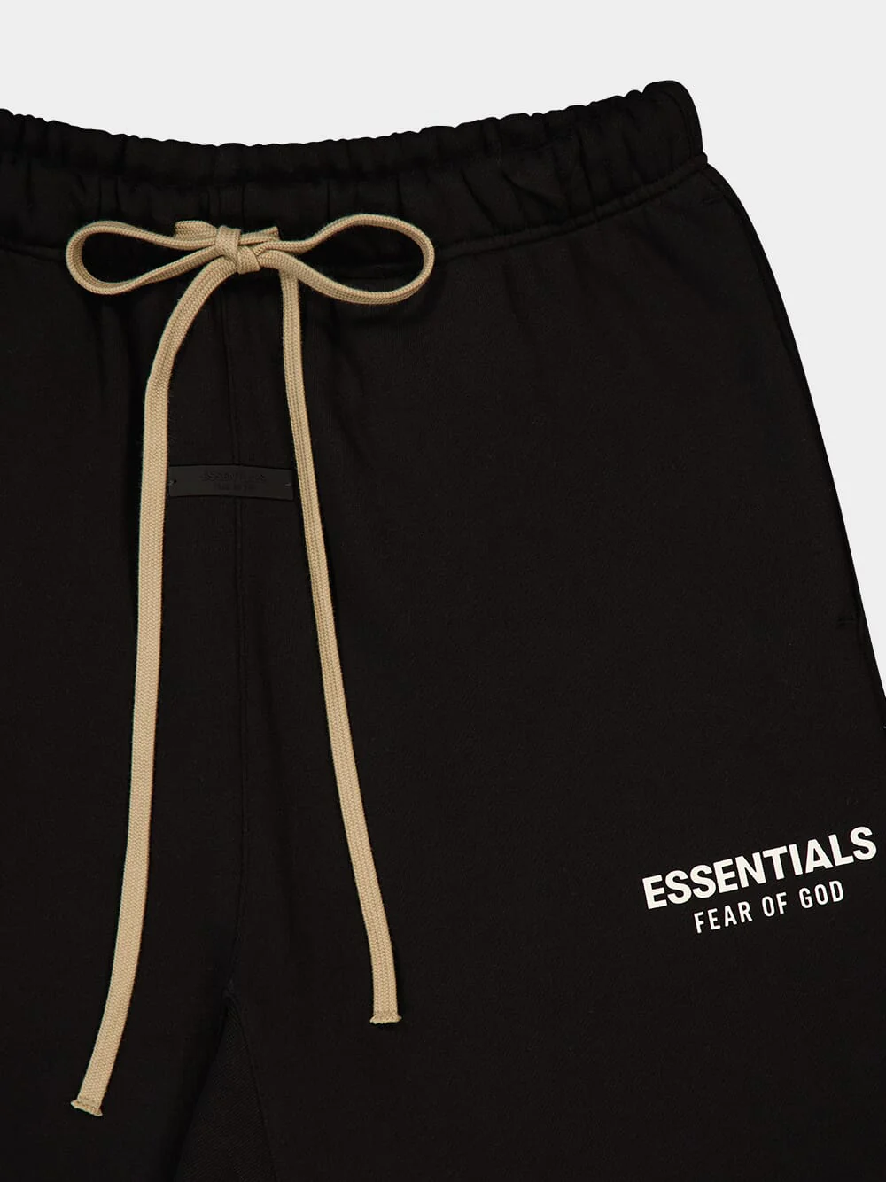 Black Essentials Fleece Sweatpants - Image 4