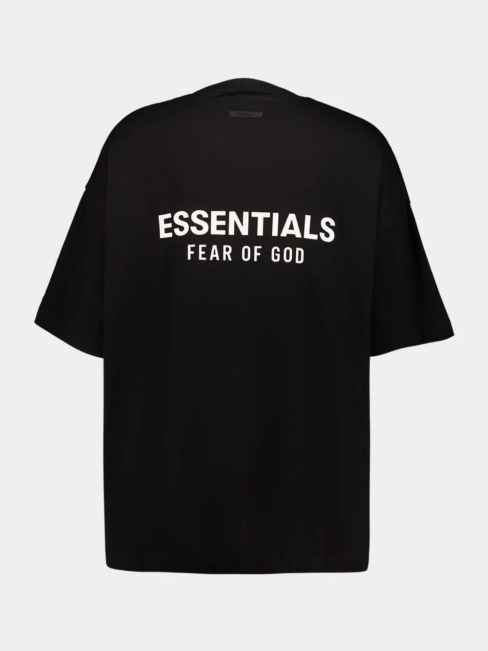 Black Essentials Logo T-Shirt - Image 2