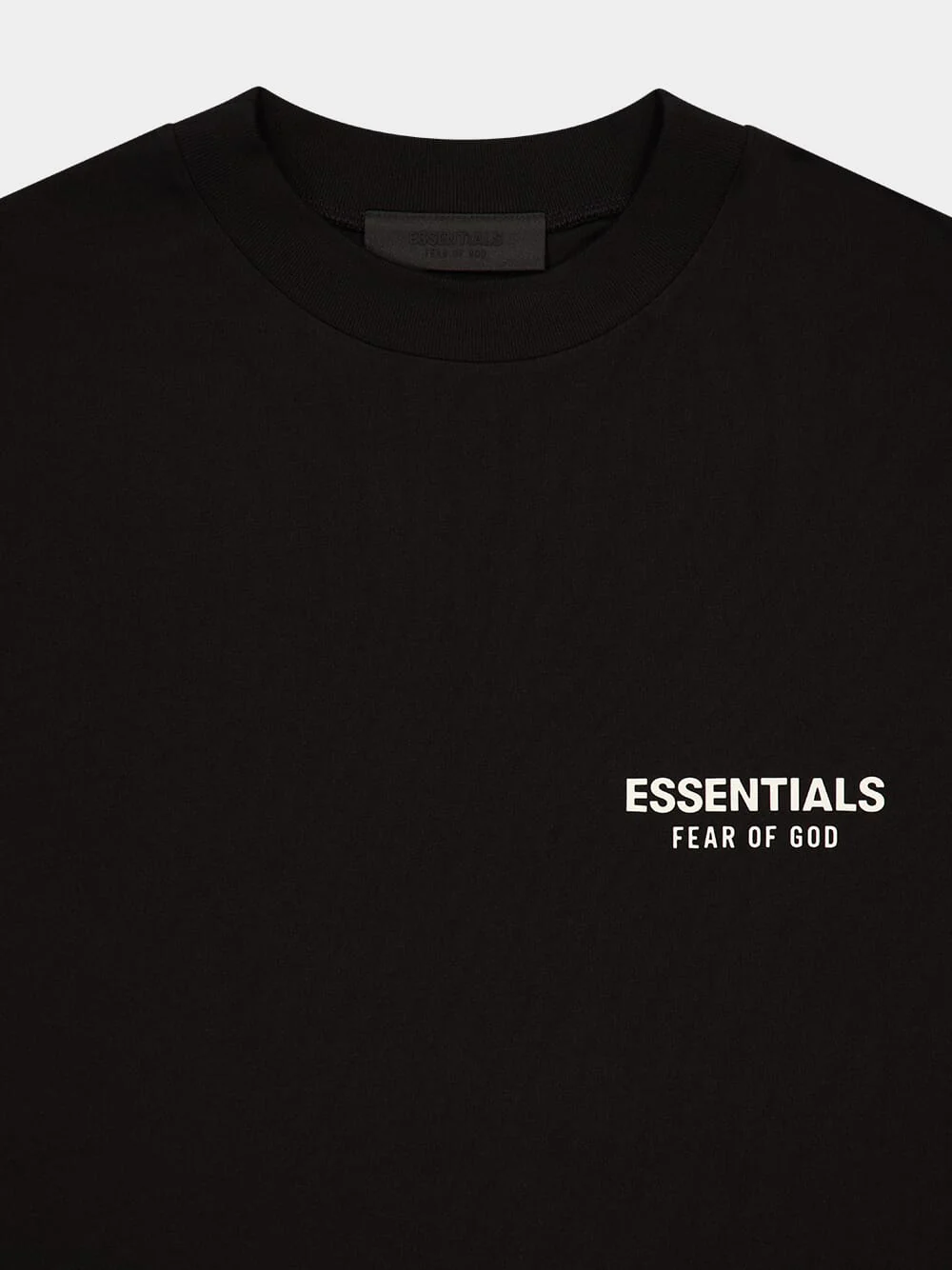 Black Essentials Logo T-Shirt - Image 3