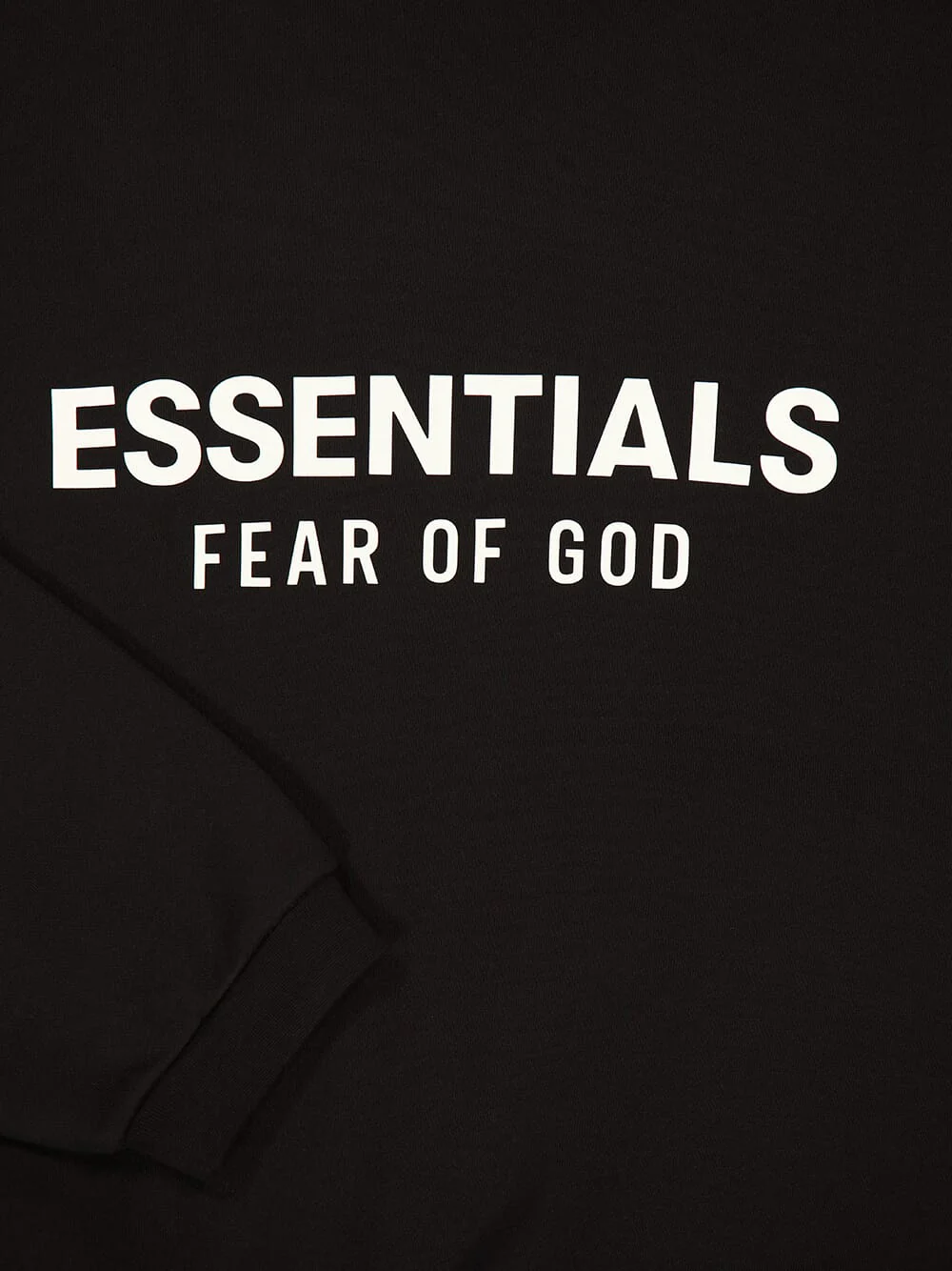 Black Essentials Sweatshirt - Image 4