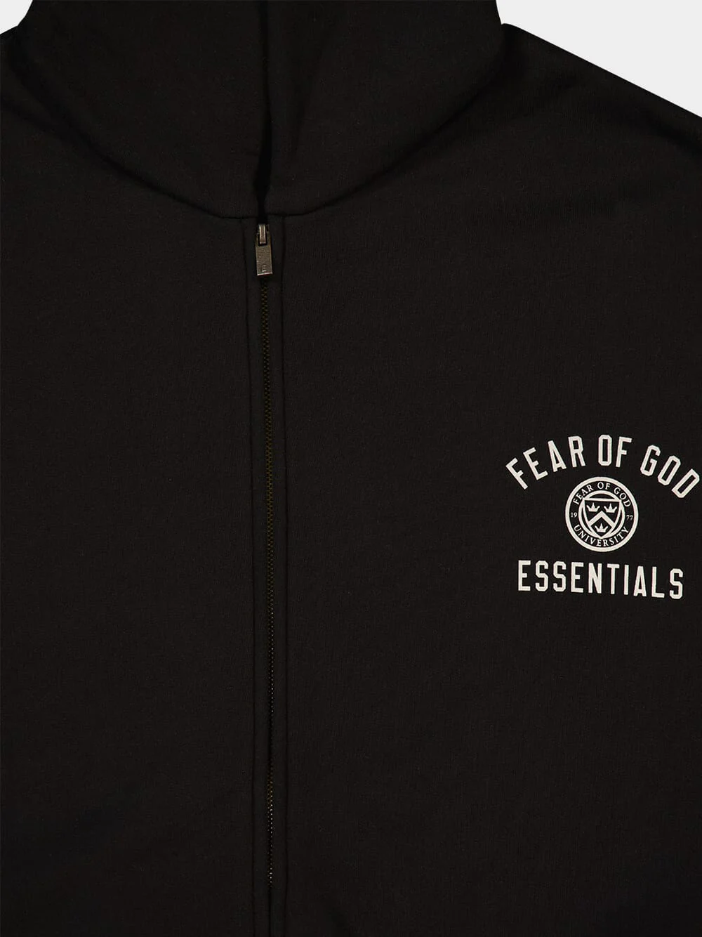 Black Full-Zip Sweatshirt - Image 4