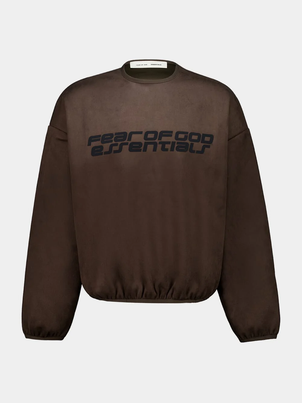 Brown Modern Crewneck Sweatshirt