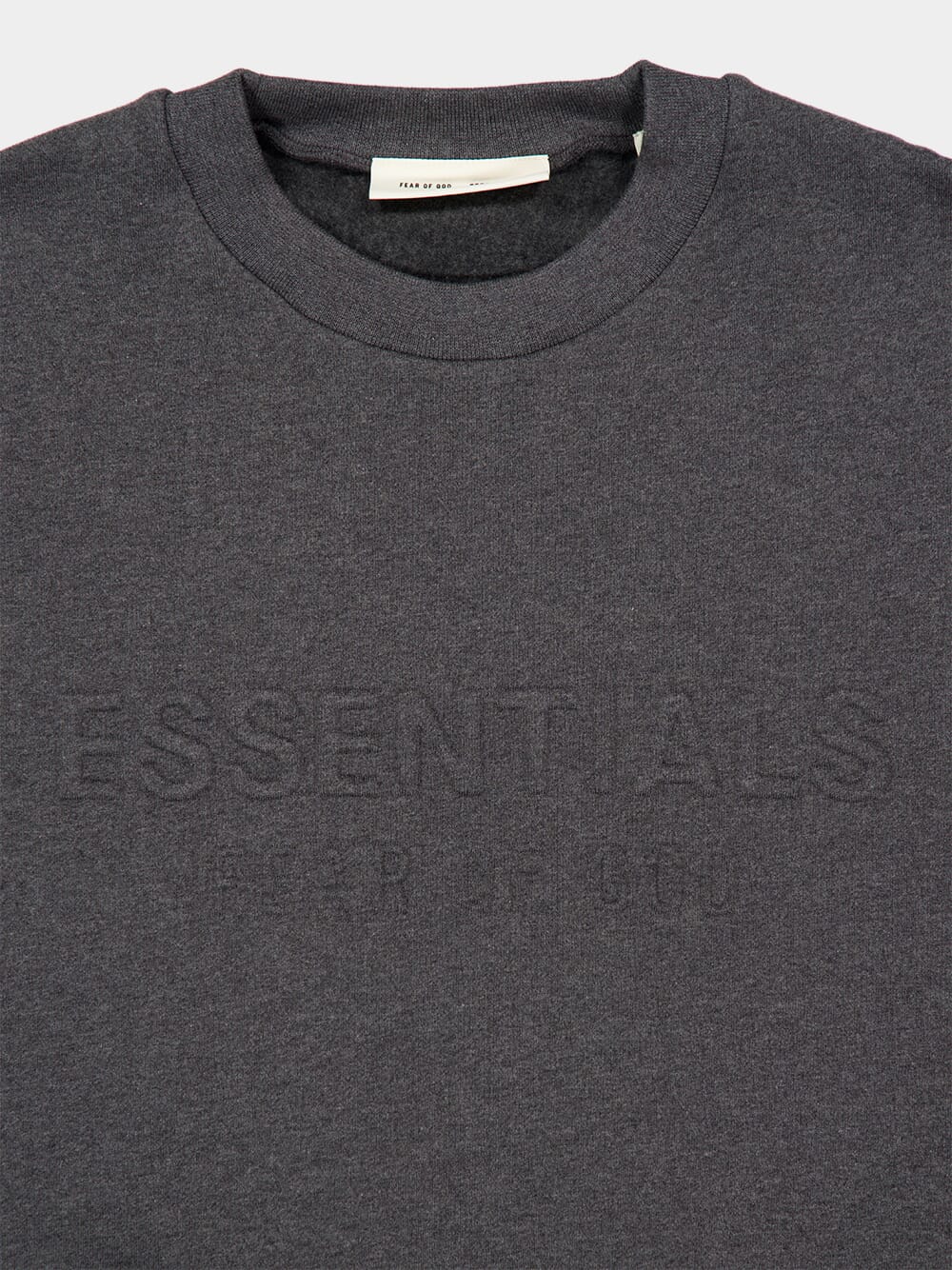 Charcoal Heather 90s Crewneck Sweatshirt - Image 3