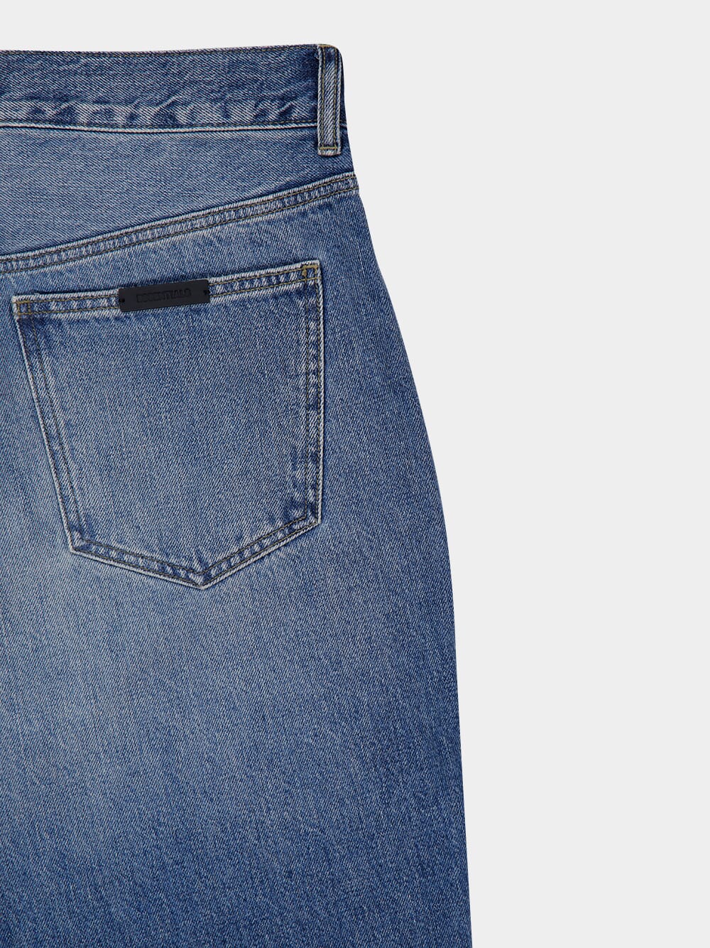 Classic Blue 5-Pocket Denim Jeans - Image 4