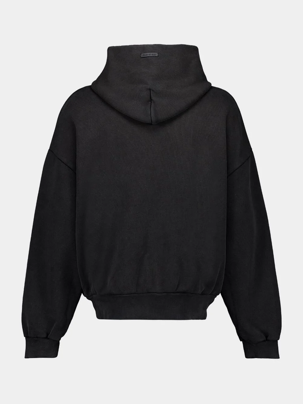 Black French Terry Logo Sweatshirt - Image 2