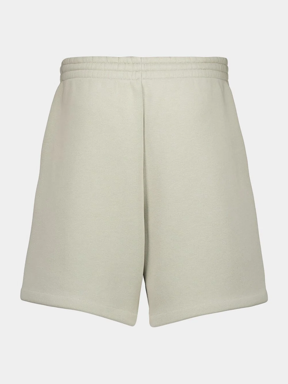 Cream Fleece Relaxed Fit Sweatshorts - Image 2