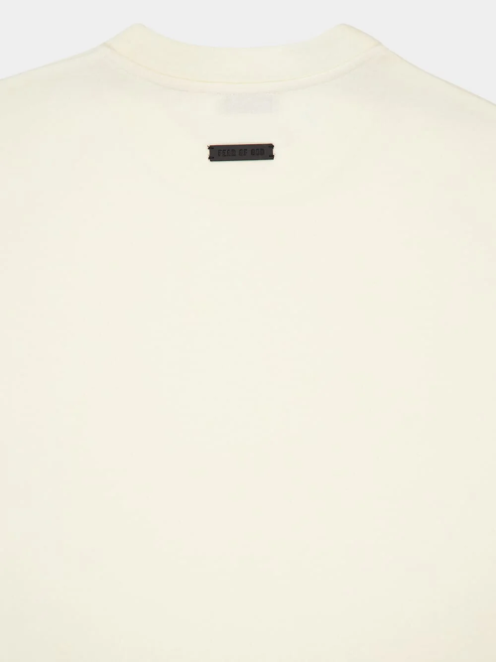 Cream Merino Wool Short Sleeve T-Shirt - Image 4