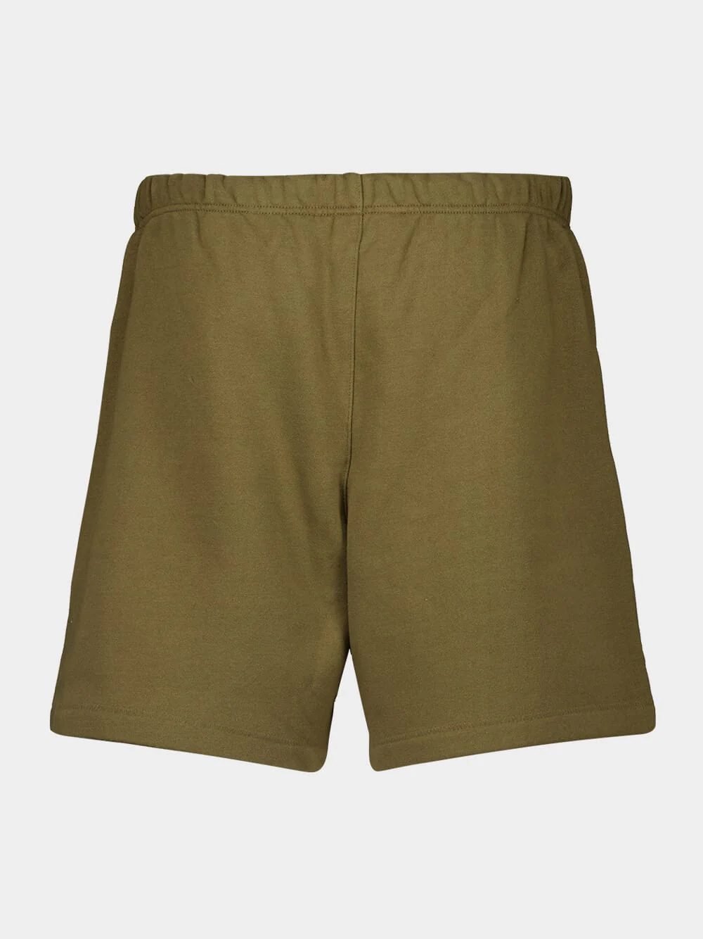 Olive Fleece Soccer Short - Image 2