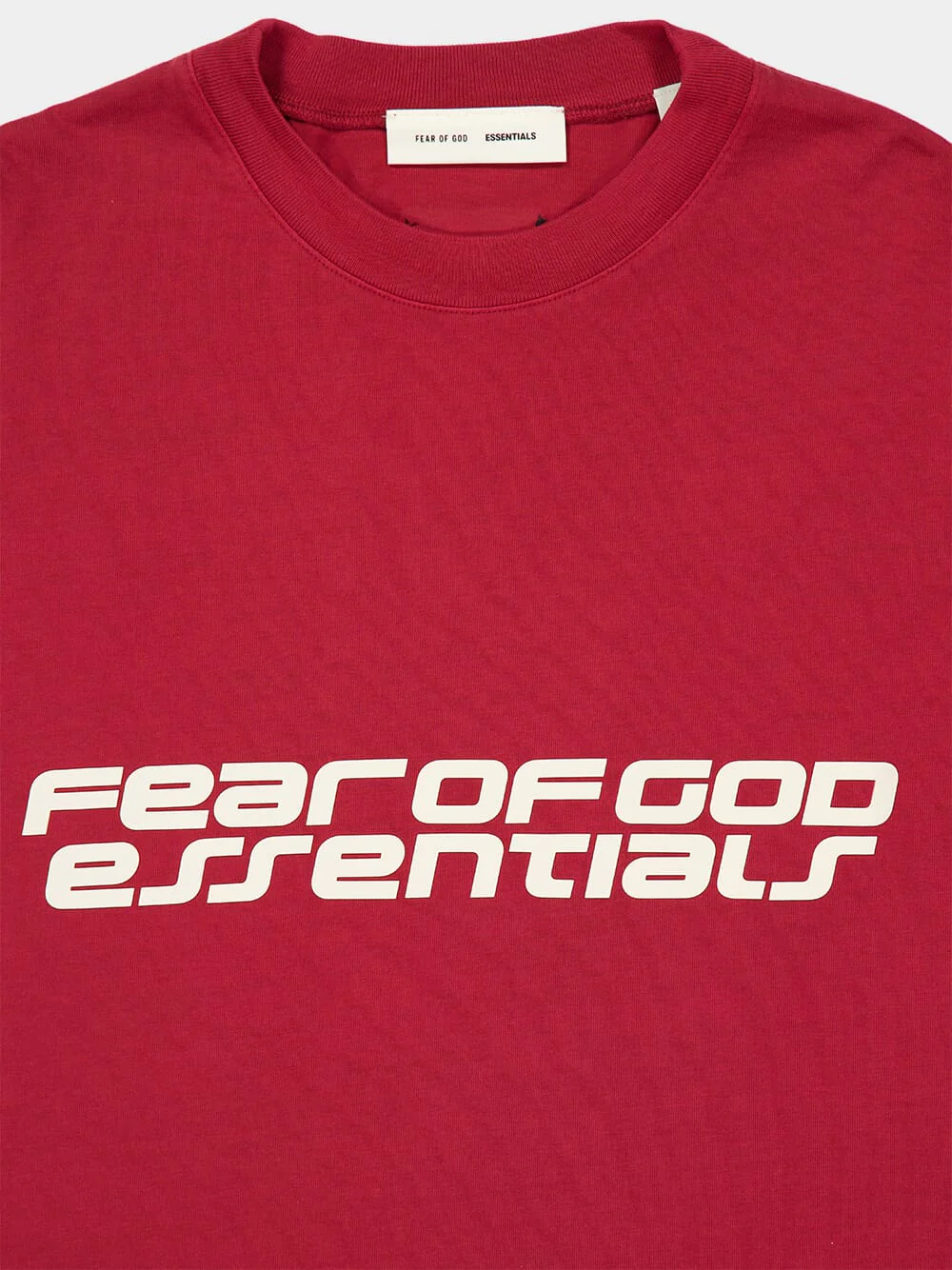 Crimson 90s Oversized Long Sleeve T-Shirt - Image 3