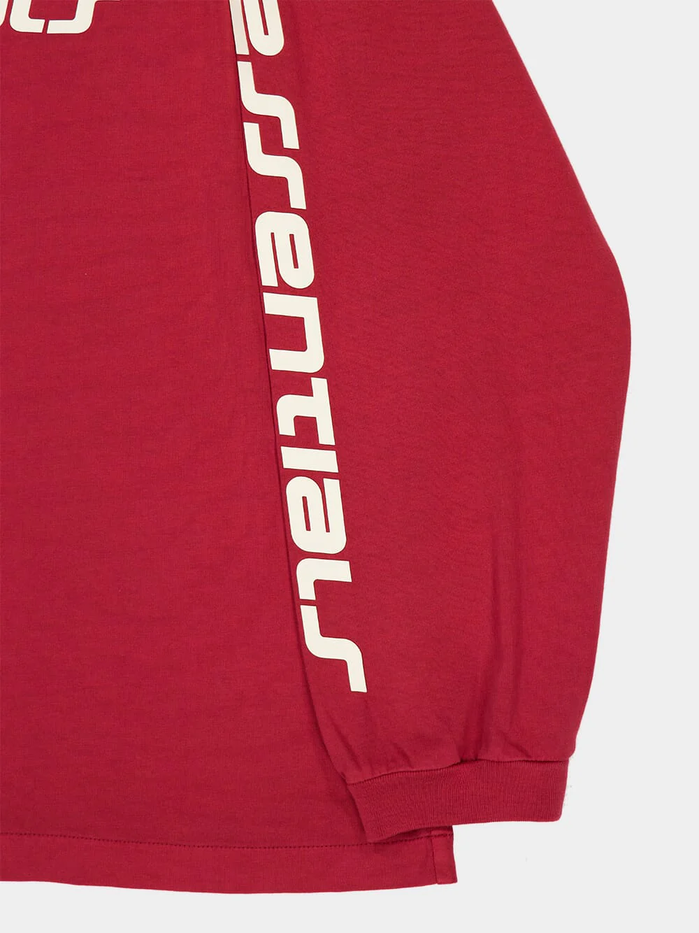 Crimson 90s Oversized Long Sleeve T-Shirt - Image 4