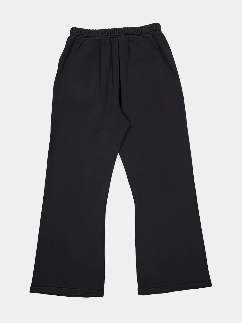 Faded Black Training Flared Sweatpants - Image 5