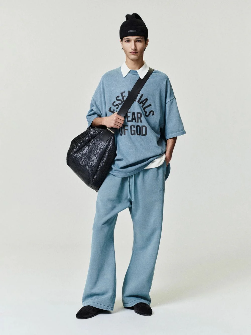 Faded Coastal Campus 90s Cotton T-Shirt - Image 2