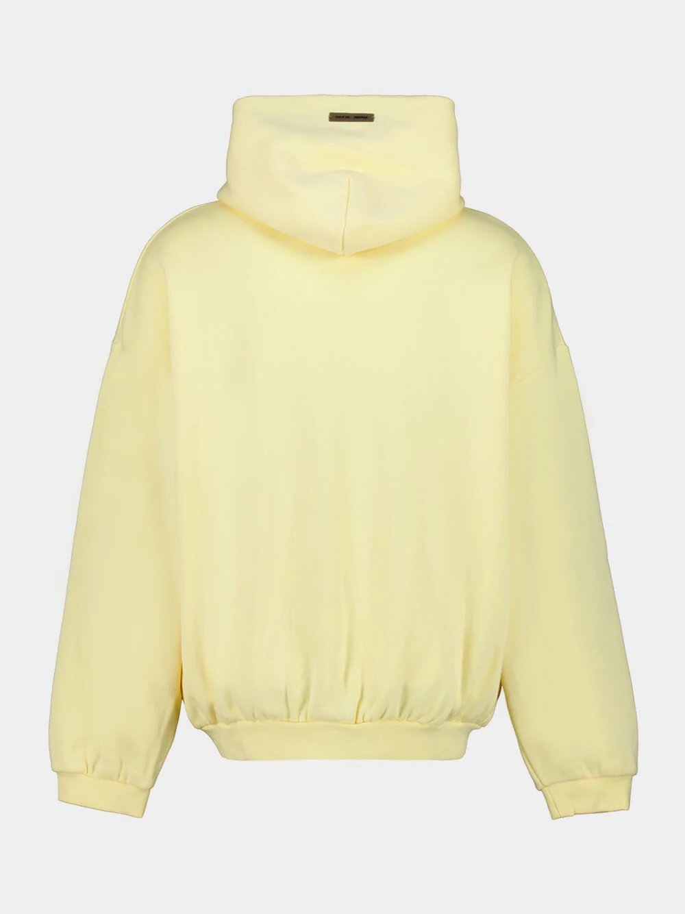 Garden Yellow Hooded Sweatshirt Oversized 90s Fit - Image 2