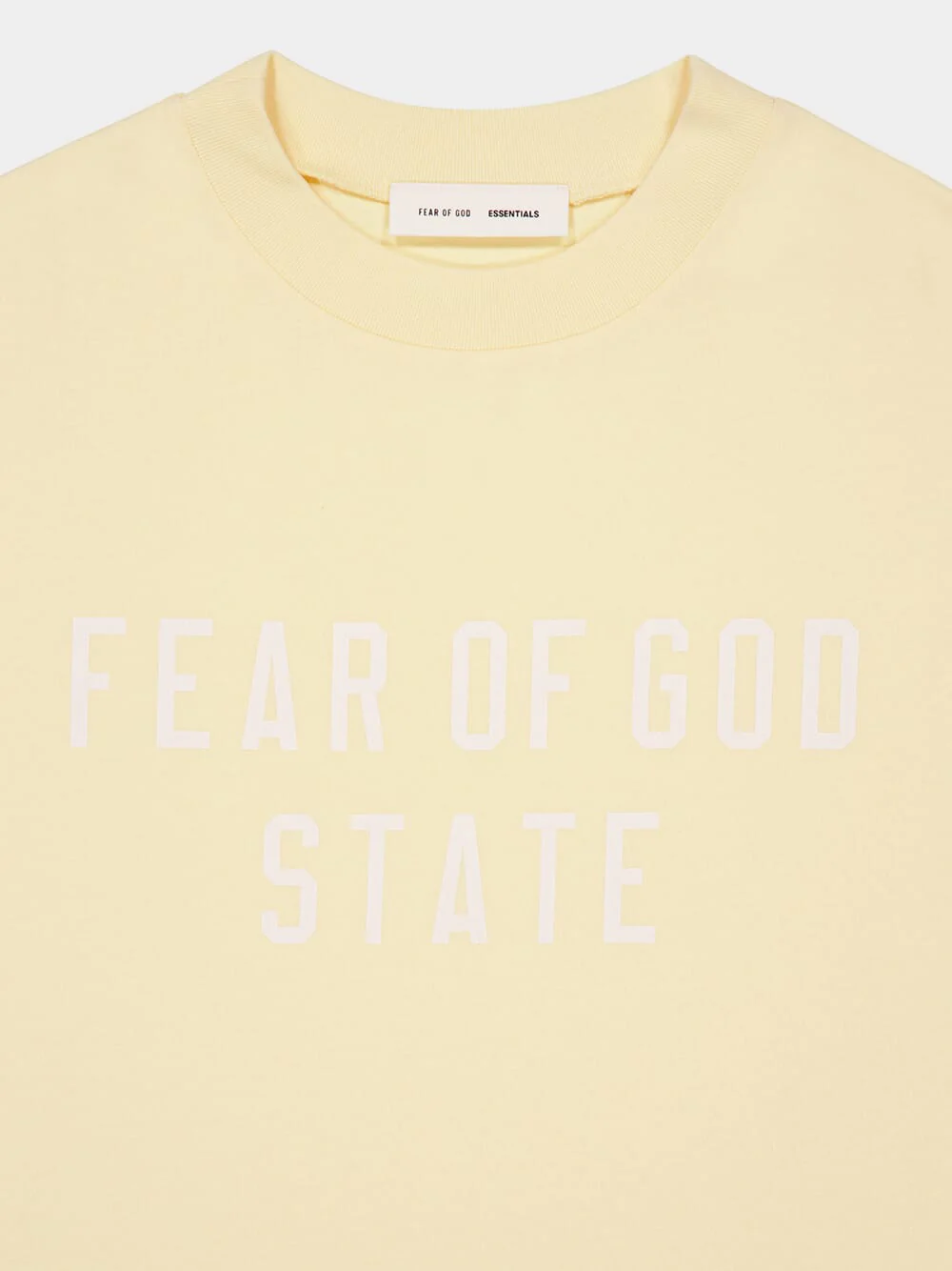 Garden Yellow T-Shirt Oversized 90s Fit Knit - Image 3