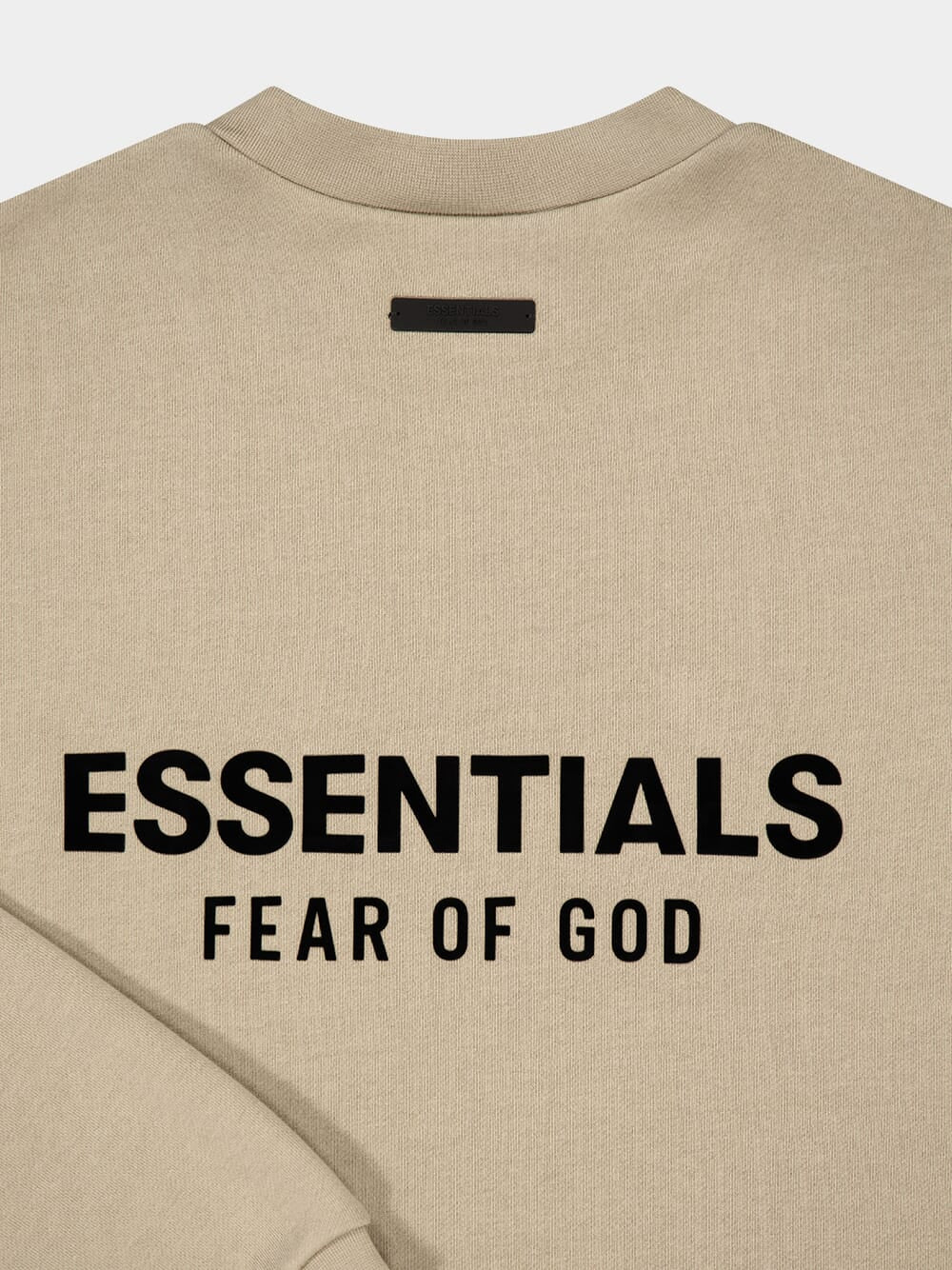 Heather Gray Essentials Fleece Crewneck - Image 4