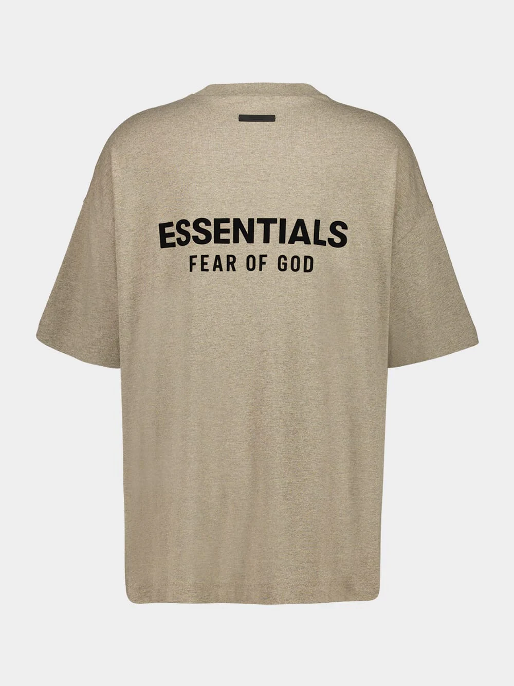 Heather Gray Essentials Logo T-Shirt - Image 2