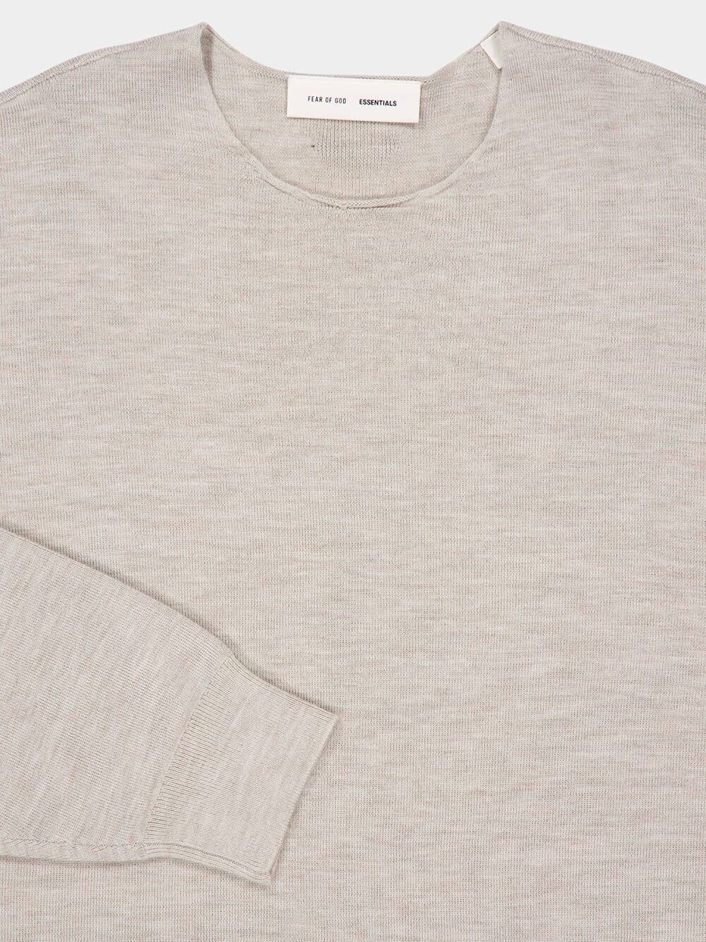Heather Stone Sweater Crewneck Knit in Merino Wool - Image 3